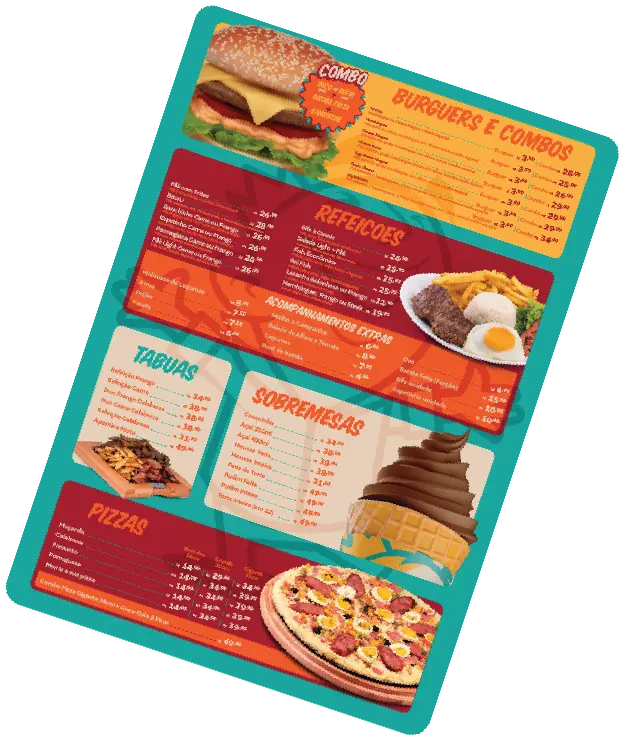 Cardápio O Reizinho Verso